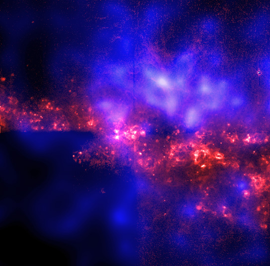 Chandra X-ray image of NGC 4631